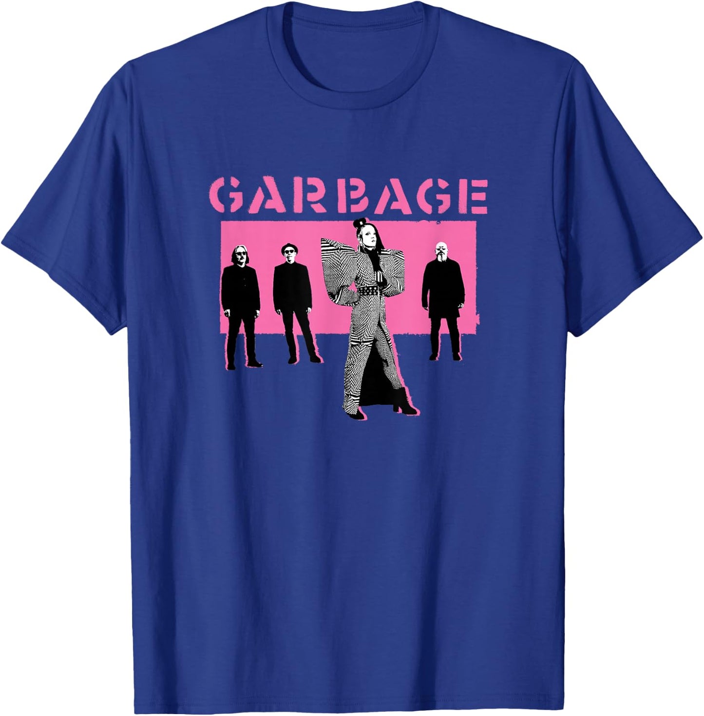 Garbage - Pop Pink T-Shirt - T-Shirt | Royal