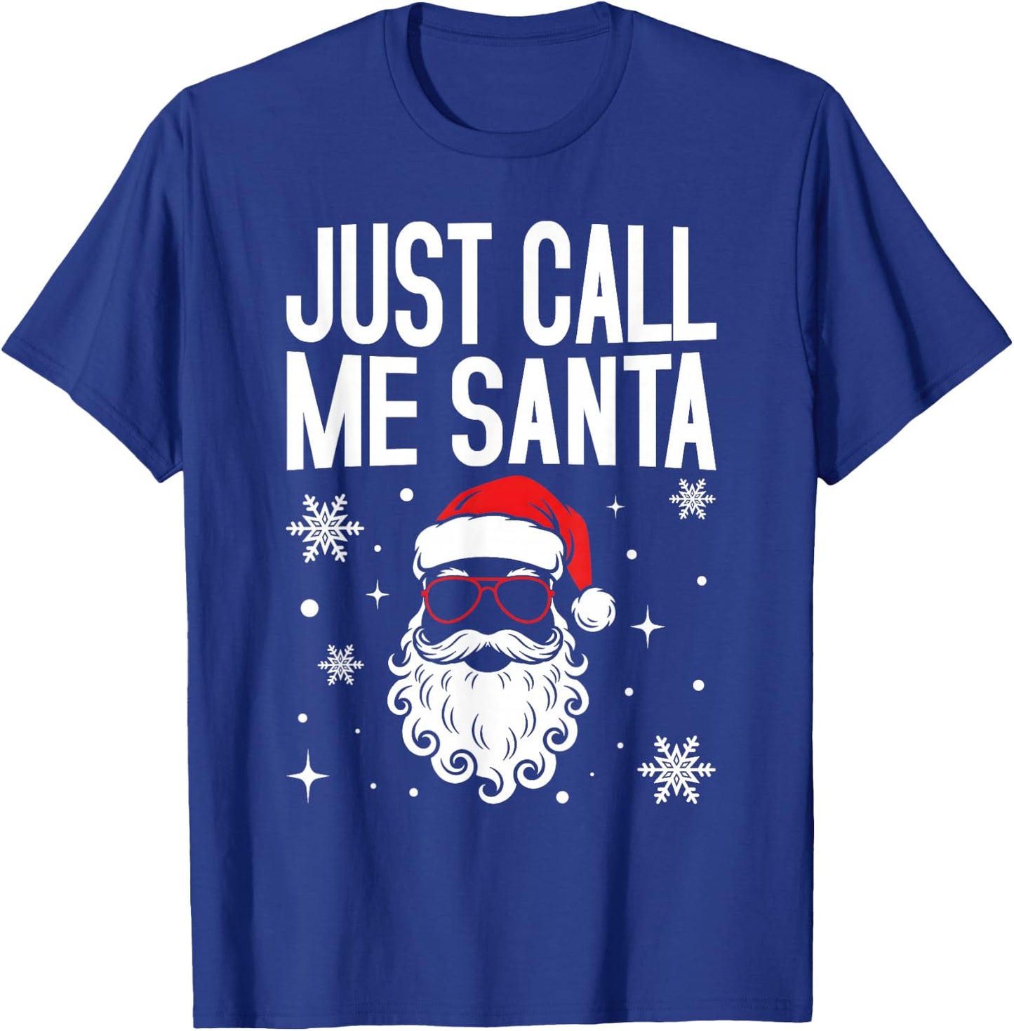 Just Call Me Santa Special Delivery from Santa Xmas Couple T-Shirt - T-Shirt | Royal