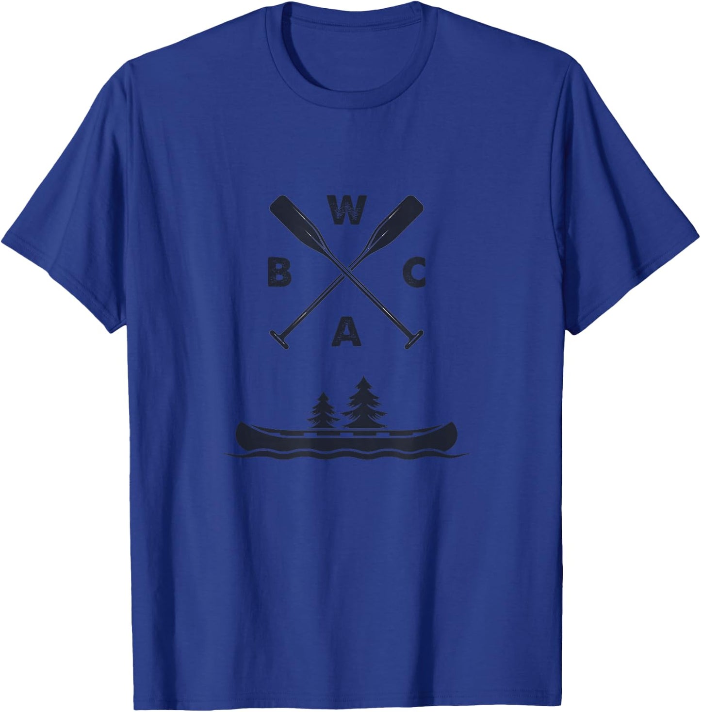 BWCA Boundary Waters Canoe T-Shirt - T-Shirt | Royal