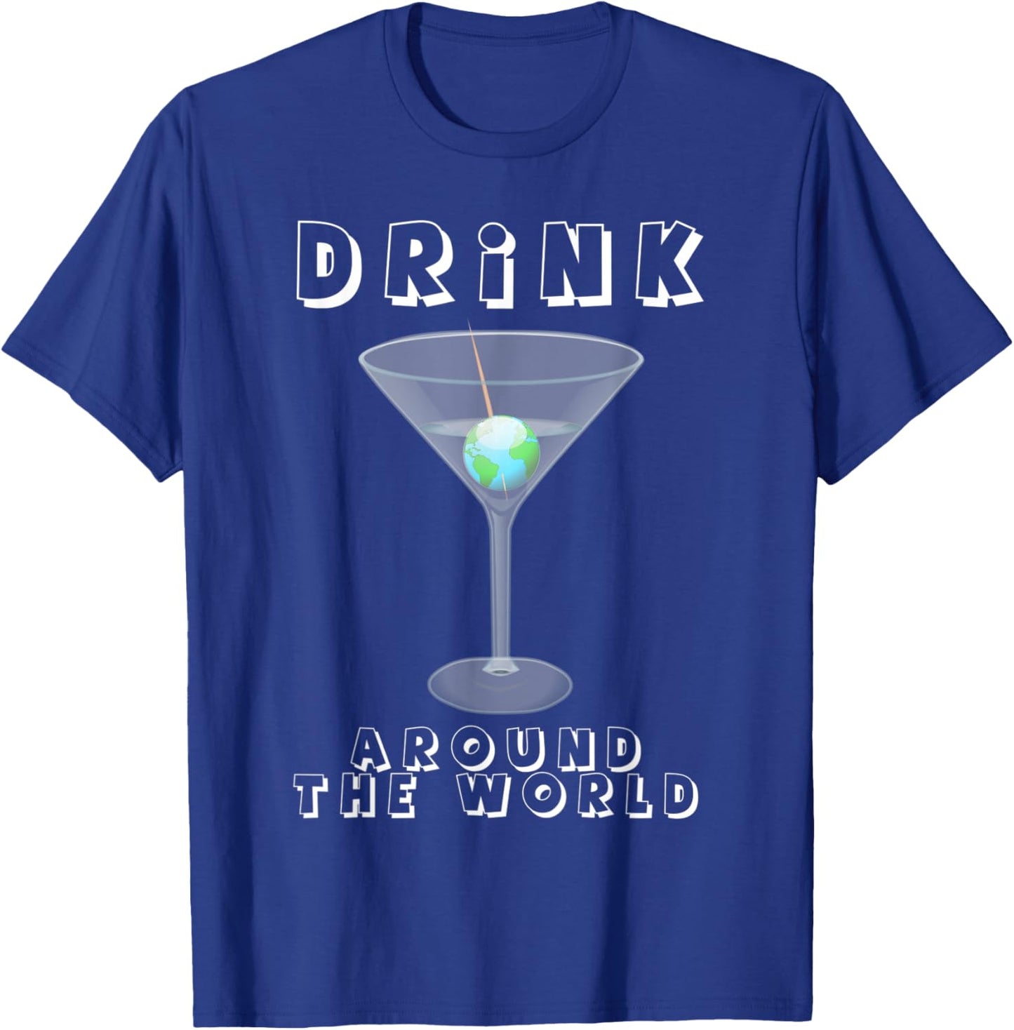 Drink Around the World T-Shirt - T-Shirt | Royal