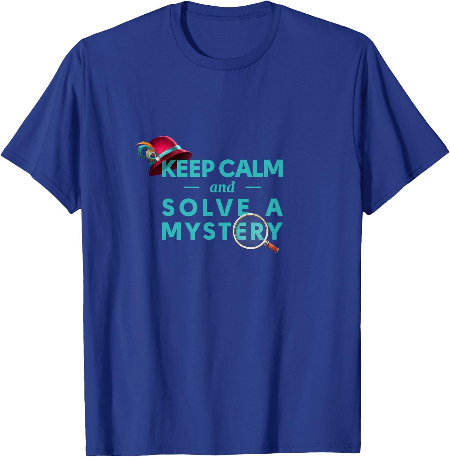 June’s Journey Keep Calm T-Shirt - T-Shirt | Royal