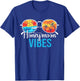 Honeymoon Vibes Couples Vacation Wedding Bride Groom T-Shirt - T-Shirt | Royal