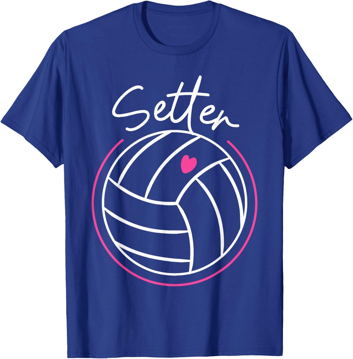 Volleyball Player Team Setter T-Shirt - T-Shirt | Royal