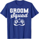 Groom Squad Bachelor Party Groomsmen Gamer T-Shirt - T-Shirt | Royal