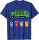 Recycling Trash Dump Truck Pajamas for Kids T-Shirt - T-Shirt | Royal