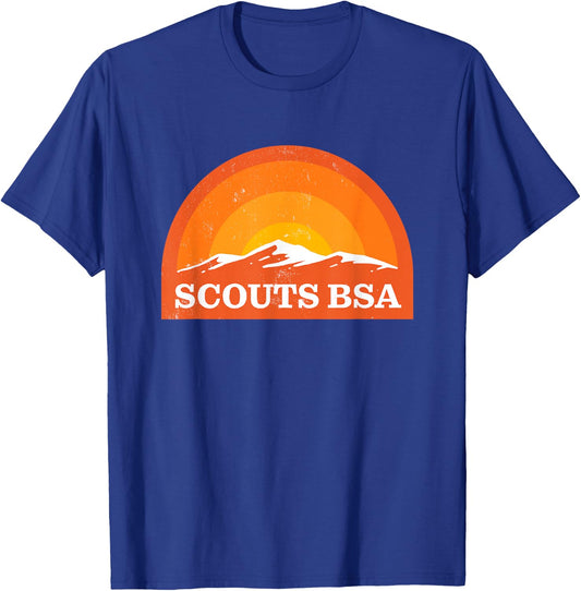 Vintage Scouts BSA T-Shirt - T-Shirt | Royal
