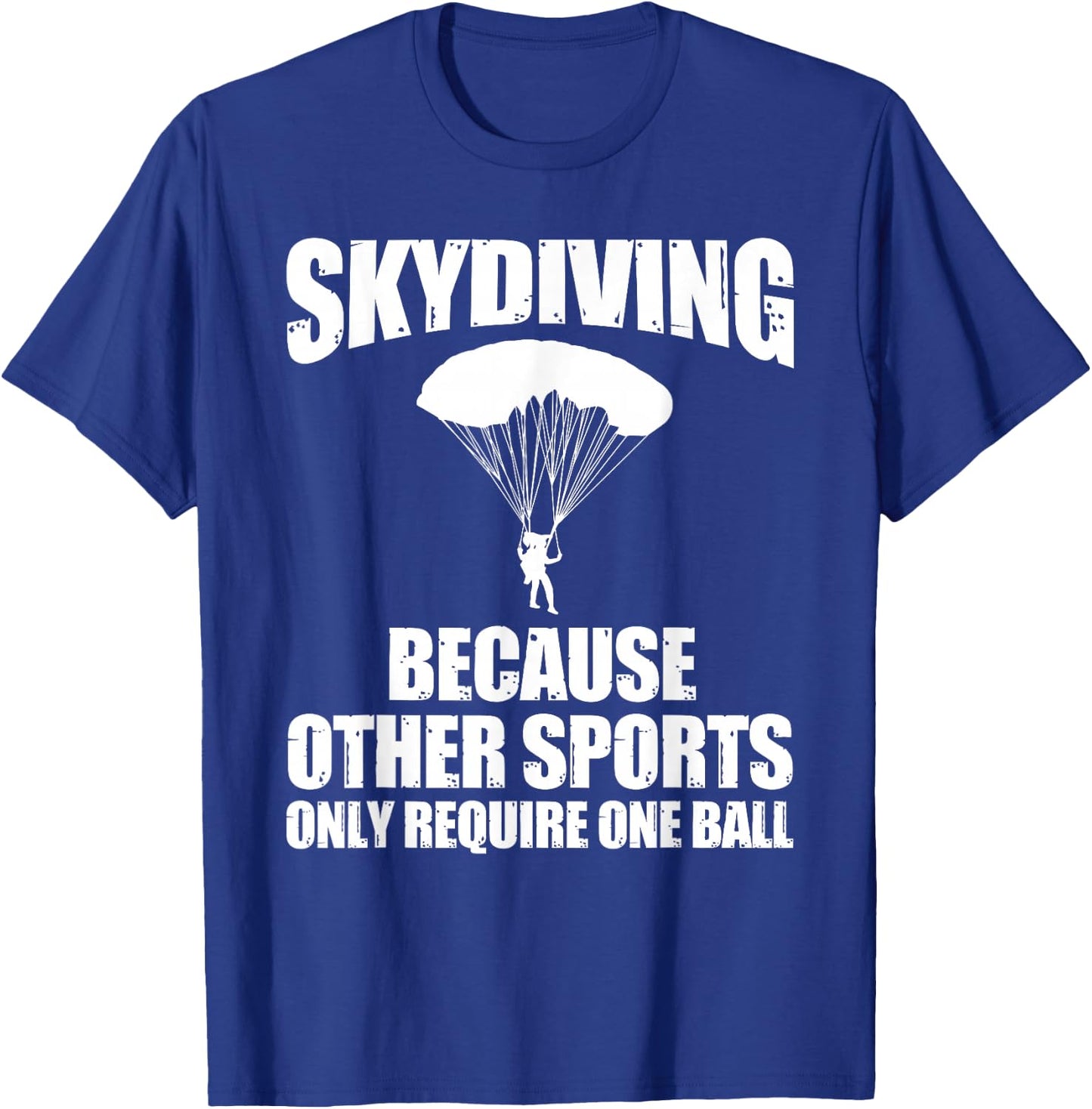 Cool Skydiving Art Women Skydive Parachute Skydiver T-Shirt - T-Shirt | Royal