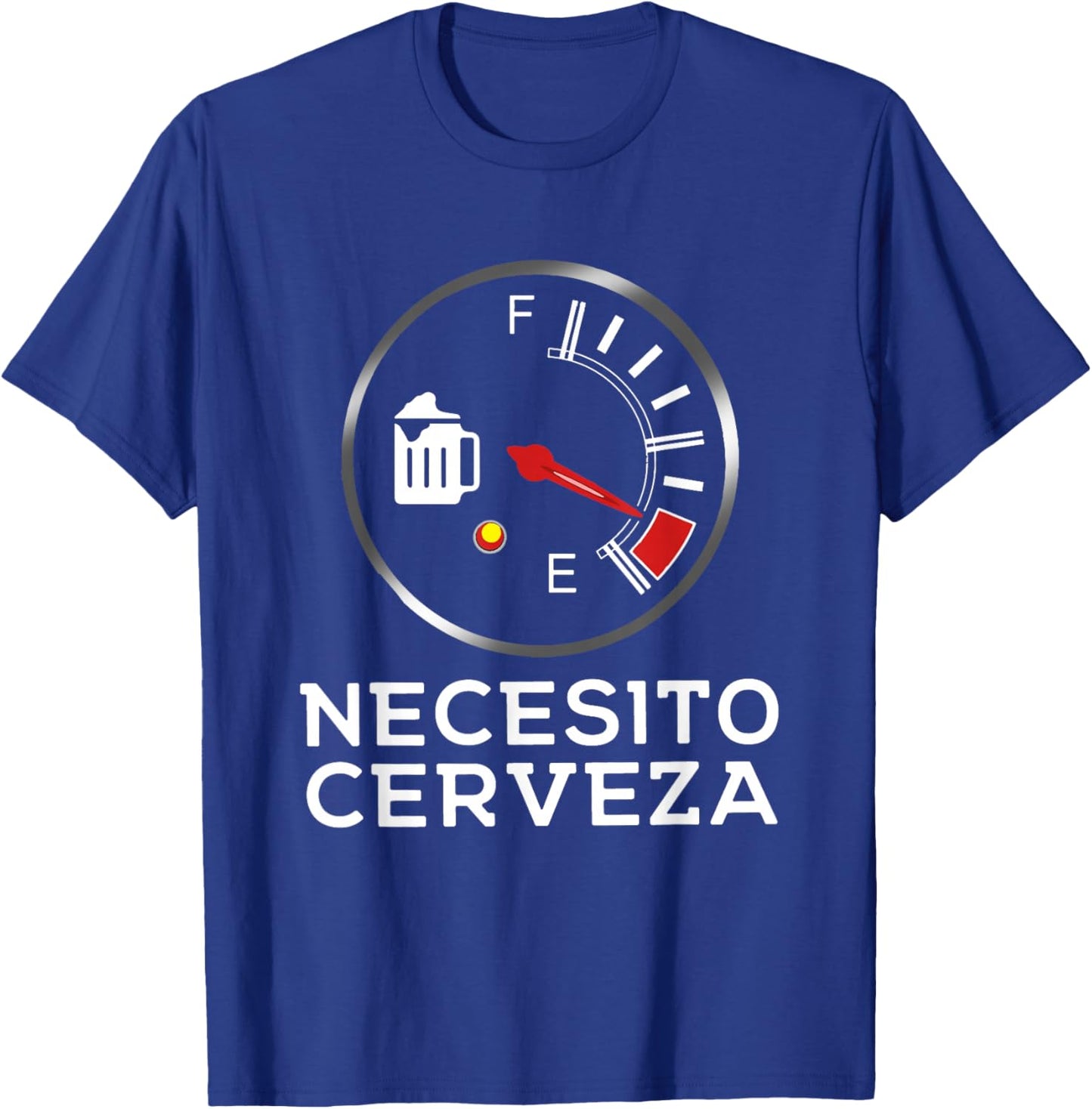 Necesito Cerveza Funny Spanish I Need Beer T-Shirt - T-Shirt | Royal
