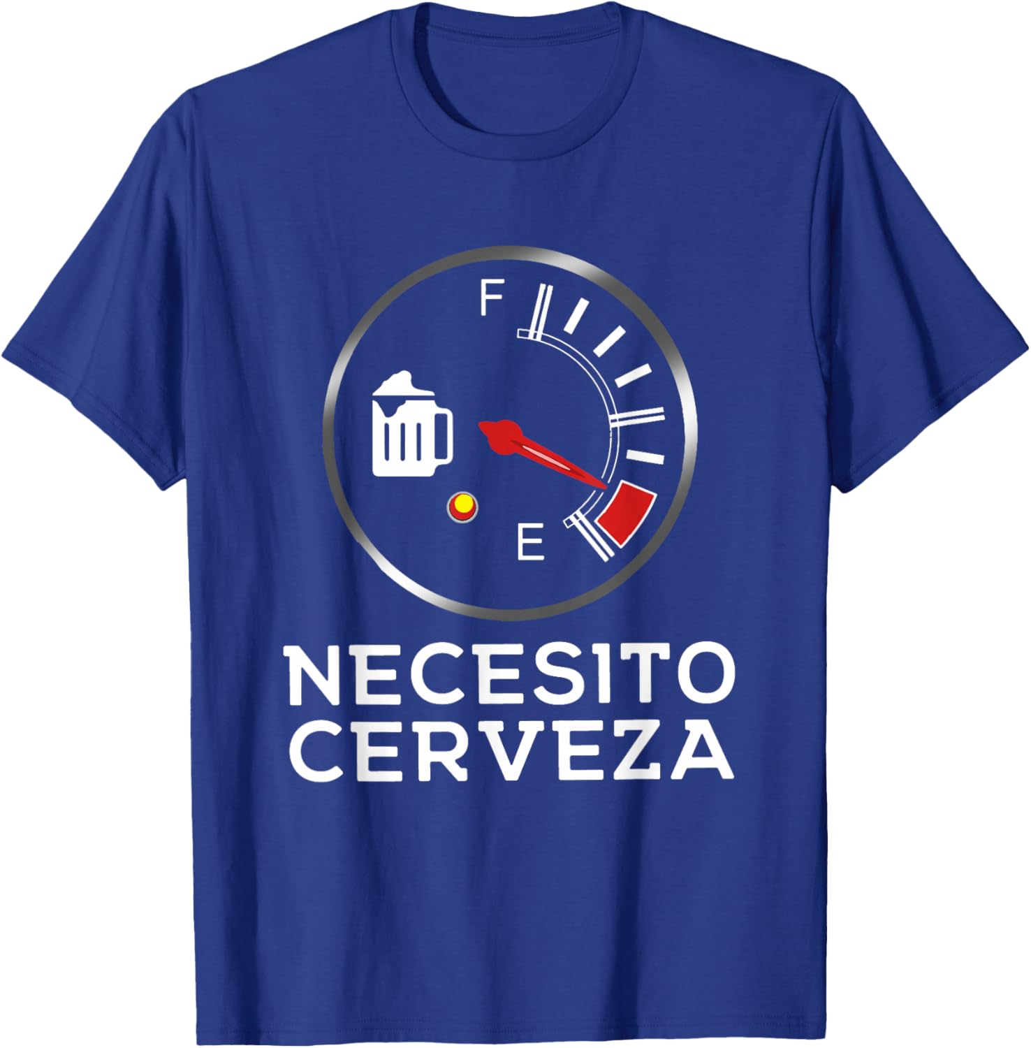 Necesito Cerveza Funny Spanish I Need Beer T-Shirt - T-Shirt | Royal