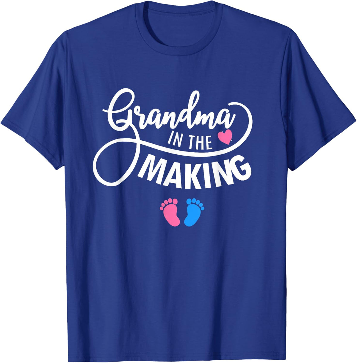 Grandma In The Making Pregnancy Announcement Grandma To Be T-Shirt - T-Shirt | Royal
