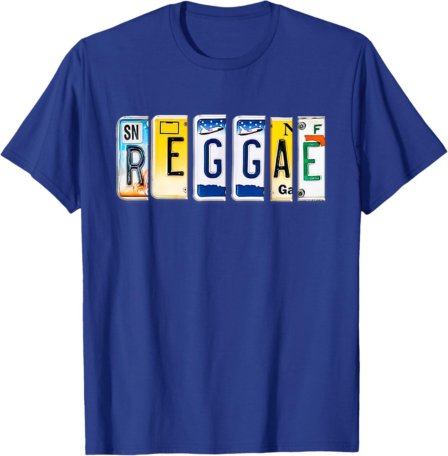 Men Women Reggae Clothing Reggae T Jamaica Souvenir Reggae T-Shirt - T-Shirt | Royal