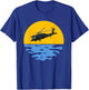 Sunset Army UH-60 Sikorsky Blackhawk Helicopter Pilot Gift T-Shirt - T-Shirt | Royal
