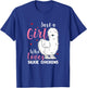 Silkie Chicken - Girl Who Loves Silkie Chickens T-Shirt - T-Shirt | Royal