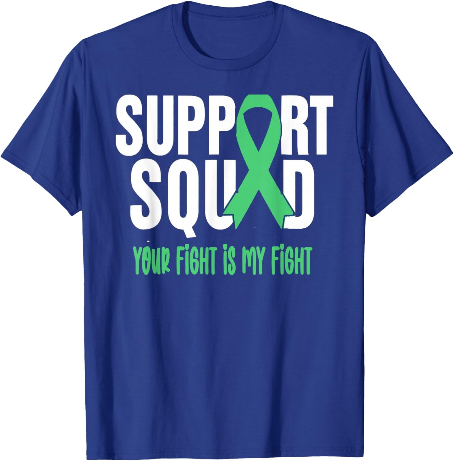 Liver Cancer Support Squad Liver Cancer Awareness T-Shirt - T-Shirt | Royal