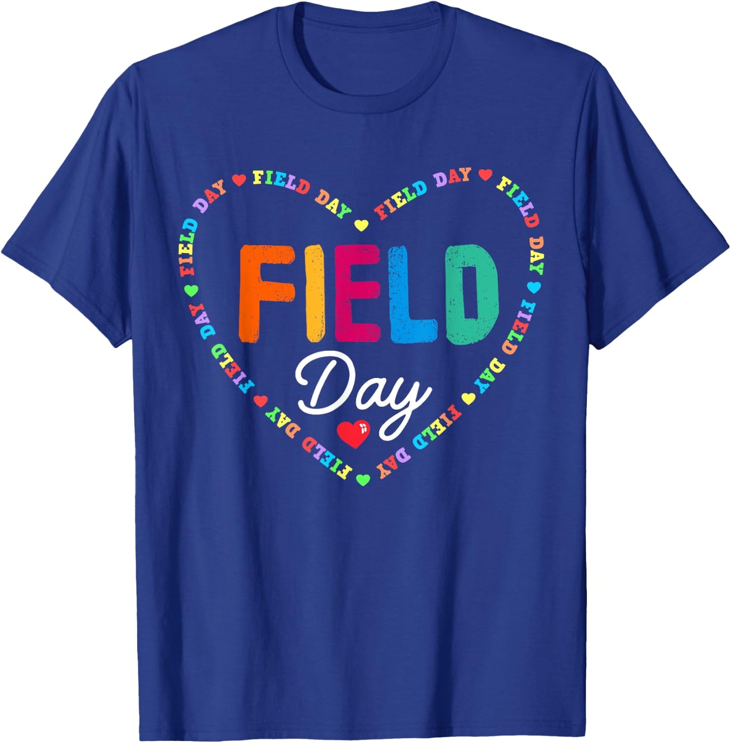 Field Day Squad 2023 Physical Education Gym Teacher P.E Crew T-Shirt - T-Shirt | Royal
