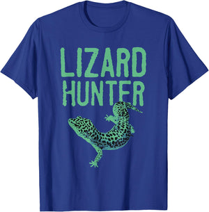 Funny Lizard Designs For Kids Men Women Reptile Herpetology T-Shirt - T-Shirt | Royal