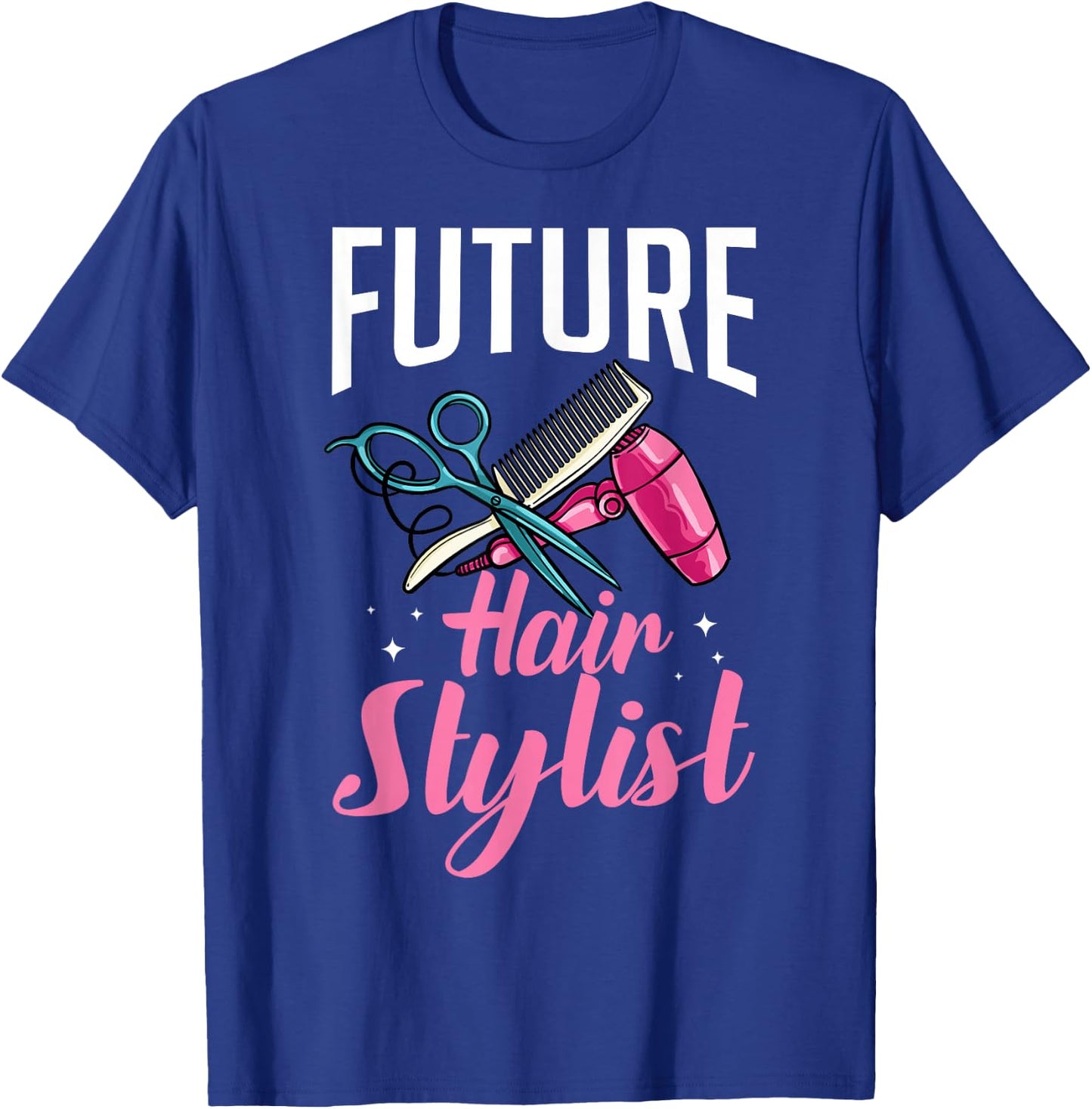 Hairstylist Hairdressing Hairdresser Hair Stylist T-Shirt - T-Shirt | Royal