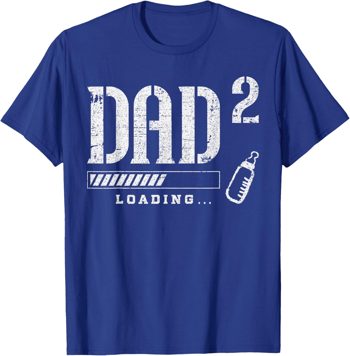Expectant Dad Twins 2nd Child T-Shirt - T-Shirt | Royal