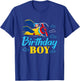 Birthday Boy Airplanes Party Gift Decorations Supplies Kids T-Shirt - T-Shirt | Royal