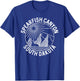 Spearfish Canyon South Dakota Mountain Line Art T-Shirt - T-Shirt | Royal