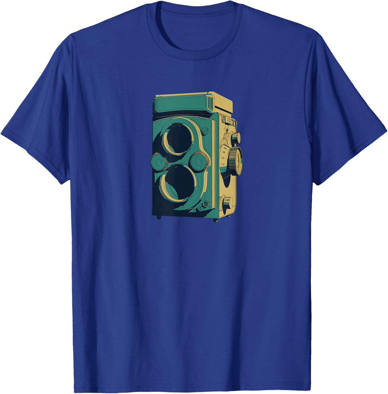 Vintage Medium Format Camera T-Shirt - T-Shirt | Royal