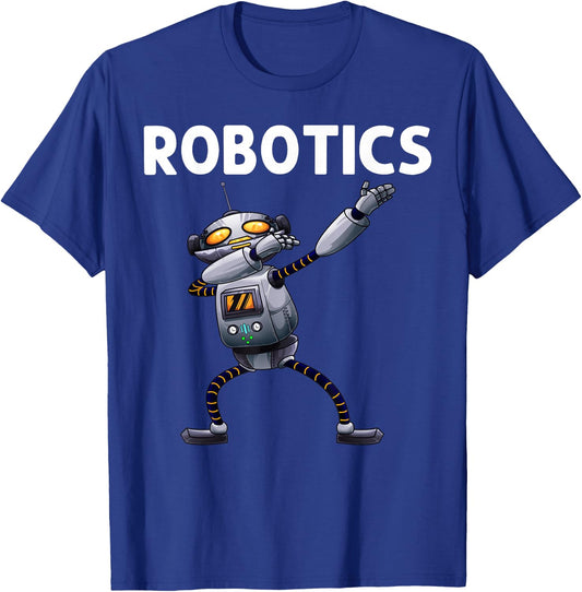 Funny Robot Women Robotics Technology Machine Robots T-Shirt - T-Shirt | Royal
