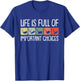 Life Is Full Of Important Choices Golf Club Golfing Golfer T-Shirt - T-Shirt | Royal