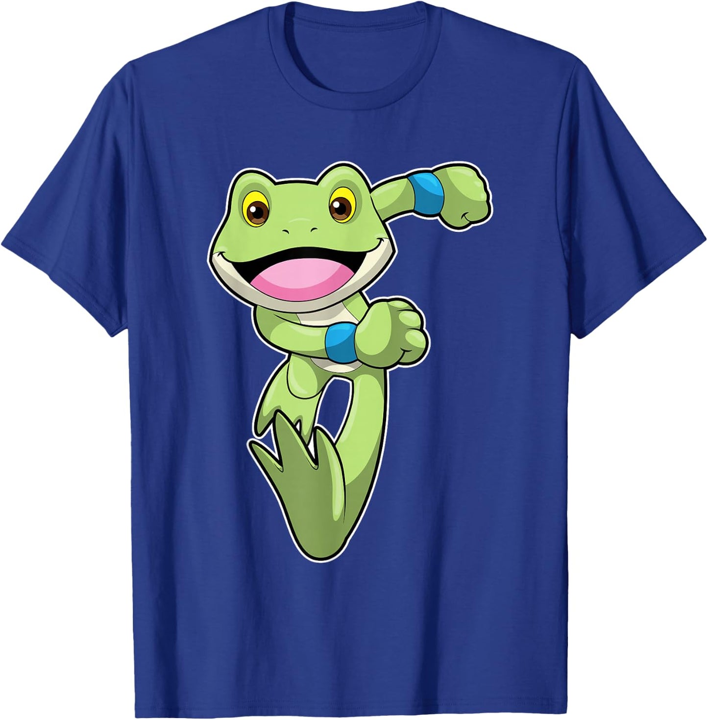 Frog Runner Running Sports T-Shirt - T-Shirt | Royal