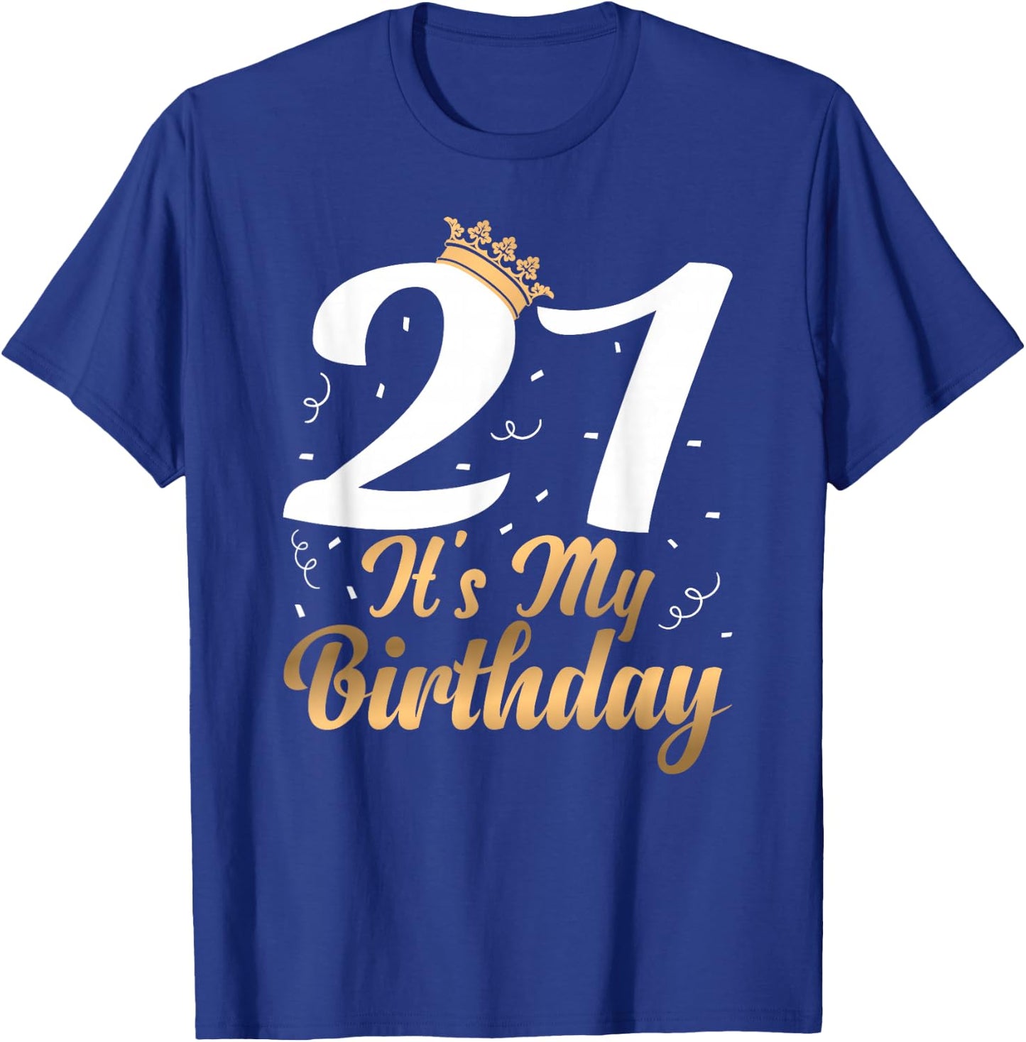 21 Es Ist Mein Geburtstag Guest Book Party Celebrations T-Shirt - T-Shirt | Royal
