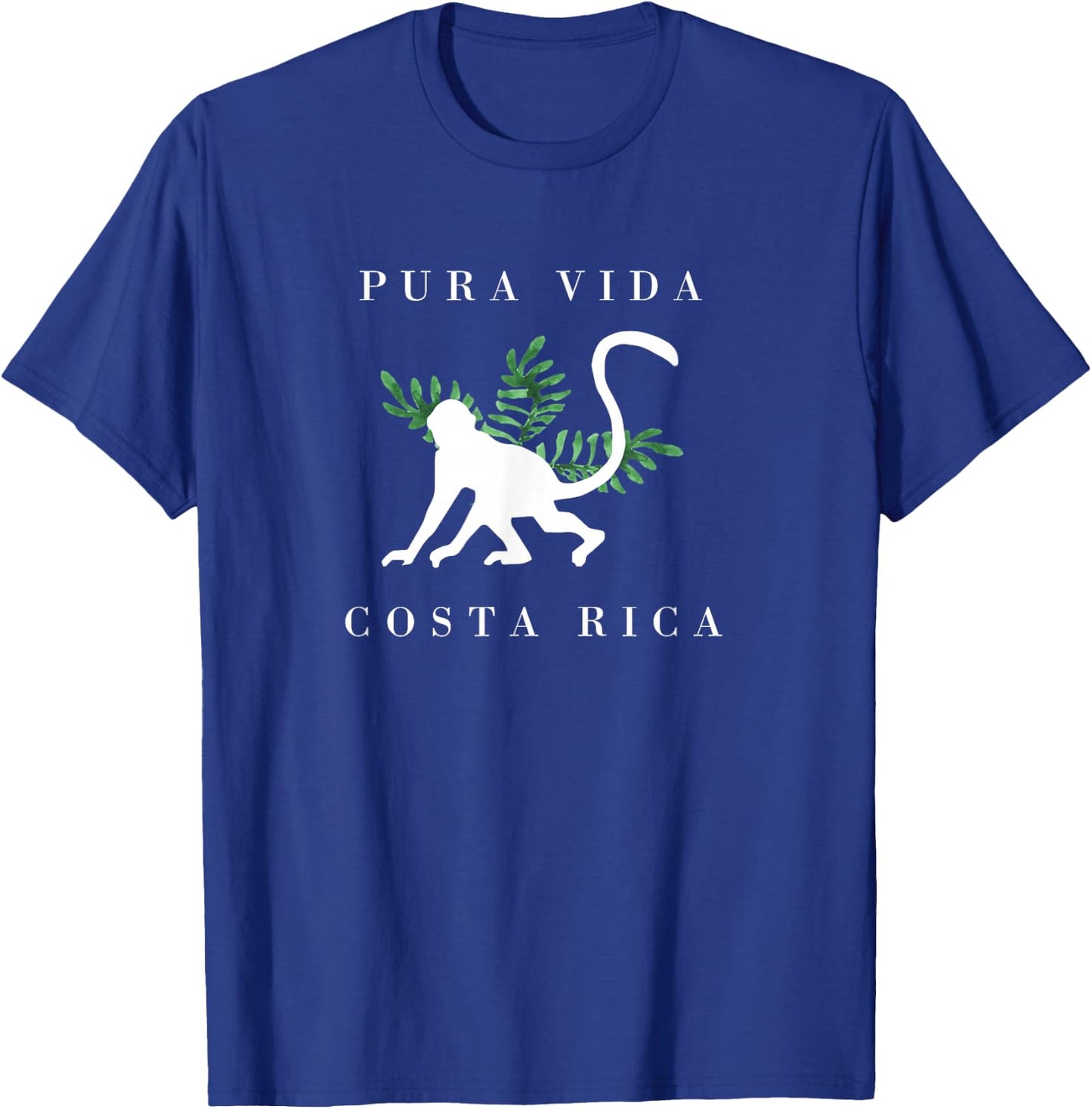 Costa Rica Monkey Pura Vida Souvenir T-Shirt - T-Shirt | Royal