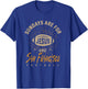 Sundays are for Jesus and San Francisco Football California T-Shirt - T-Shirt | Royal