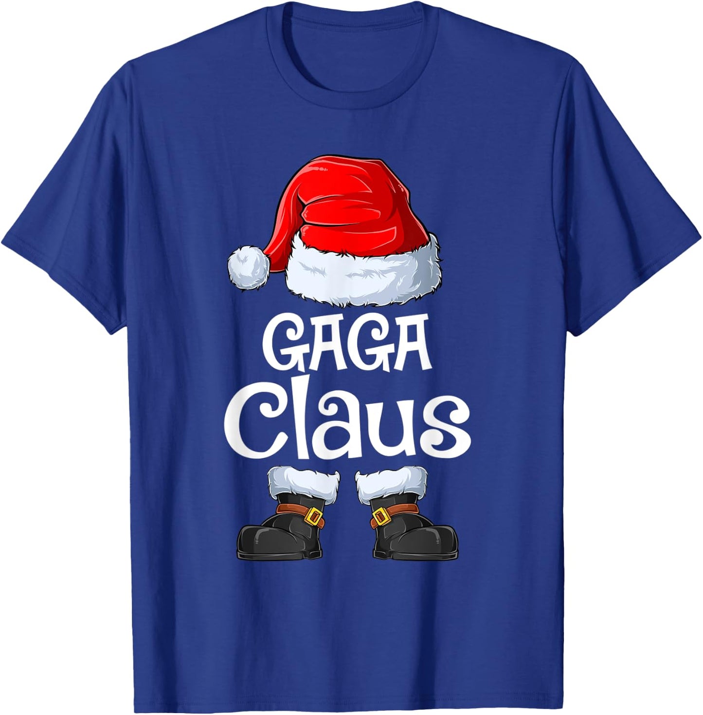GAGA Claus Family Matching GAGA Claus Pajama T-Shirt - T-Shirt | Royal