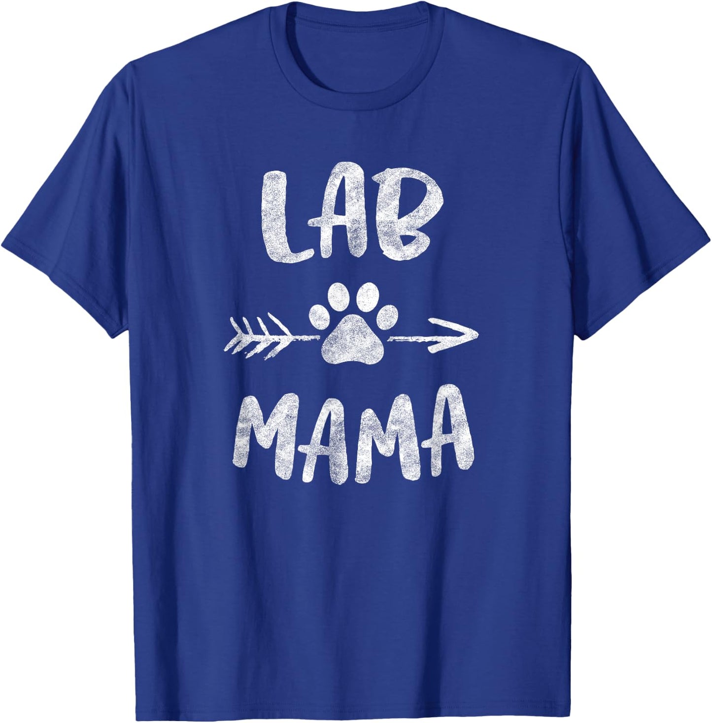Lab Mama Labrador Retriever Lover Owner Gifts Dog Mom Mother Women Kids T-Shirt - T-Shirt | Royal