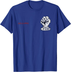 T-ShirtManiak Goju-Ryu Karate MMA Martial Arts Dojo Training Fighter T-Shirt - T-Shirt | Royal