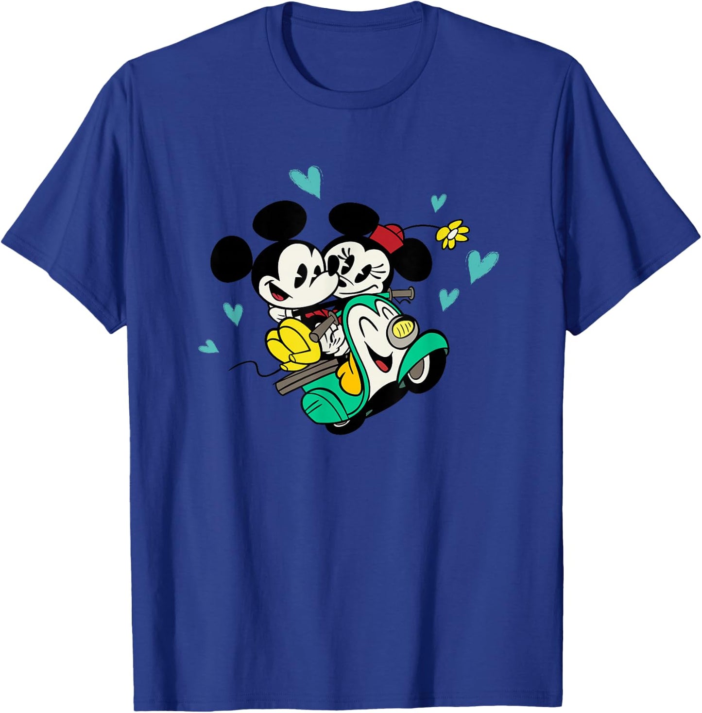 Disney Channel Mickey and Minnie Mouse Cartoon T-Shirt - T-Shirt | Royal