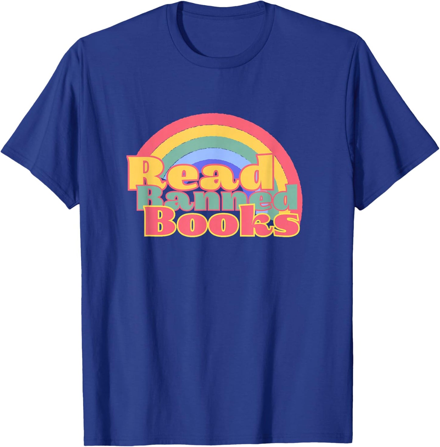 I Read Banned Books Week Librarian Teacher Reader Nerd T-Shirt - T-Shirt | Royal