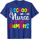 School Nurse Of Tiny Humans Nurse Back To School T-Shirt - T-Shirt | Royal