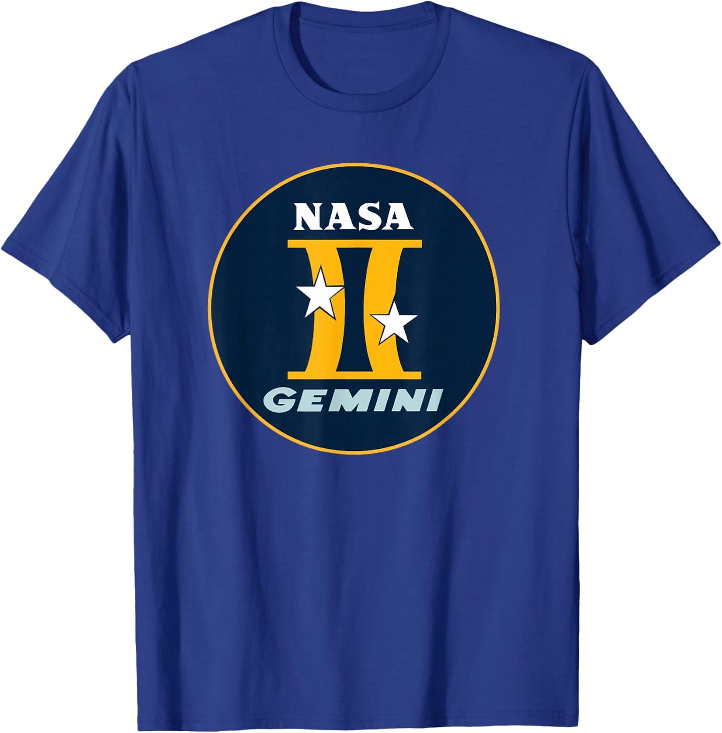Gemini Program NASA T Shirt T-Shirt - T-Shirt | Royal