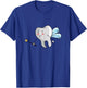 Tooth Fairy Design for Dental Assistant, Dental Hygienist T-Shirt - T-Shirt | Royal