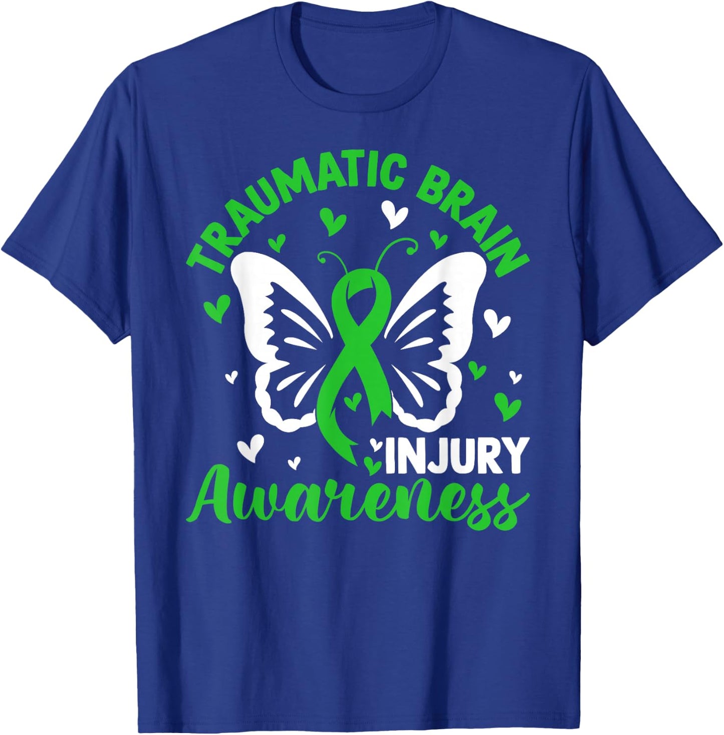 Survivor Traumatic Brain Injury Awareness TBI Survivor T-Shirt - T-Shirt | Royal