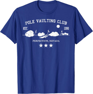 Vintage Pole Vaulting Club Perfection, Nevada T-Shirt - T-Shirt | Royal