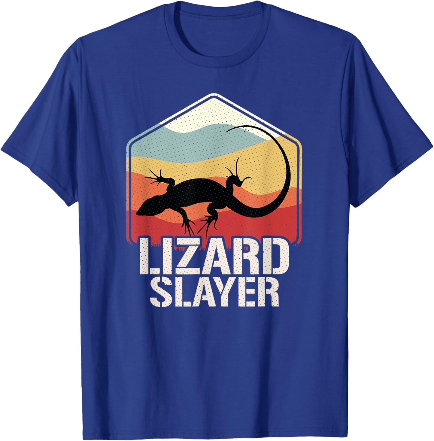 Lizard Slayer Lizard Hunting T-Shirt - T-Shirt | Royal