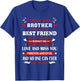 I Miss My Brother Always & Forever for Eternity Memorial T-Shirt - T-Shirt | Royal