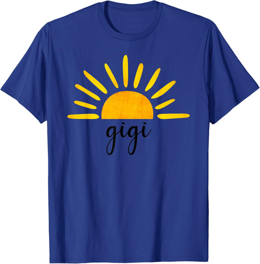 Gigi of The Birthday First Trip Around the Sun Birthday T-Shirt - T-Shirt | Royal