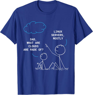 Cloud IT Professional Sys Admin Programming Coding Funny T-Shirt - T-Shirt | Royal