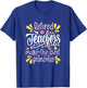Retired Teachers Make The Best Grandmas - Retiree Retirement T-Shirt - T-Shirt | Royal