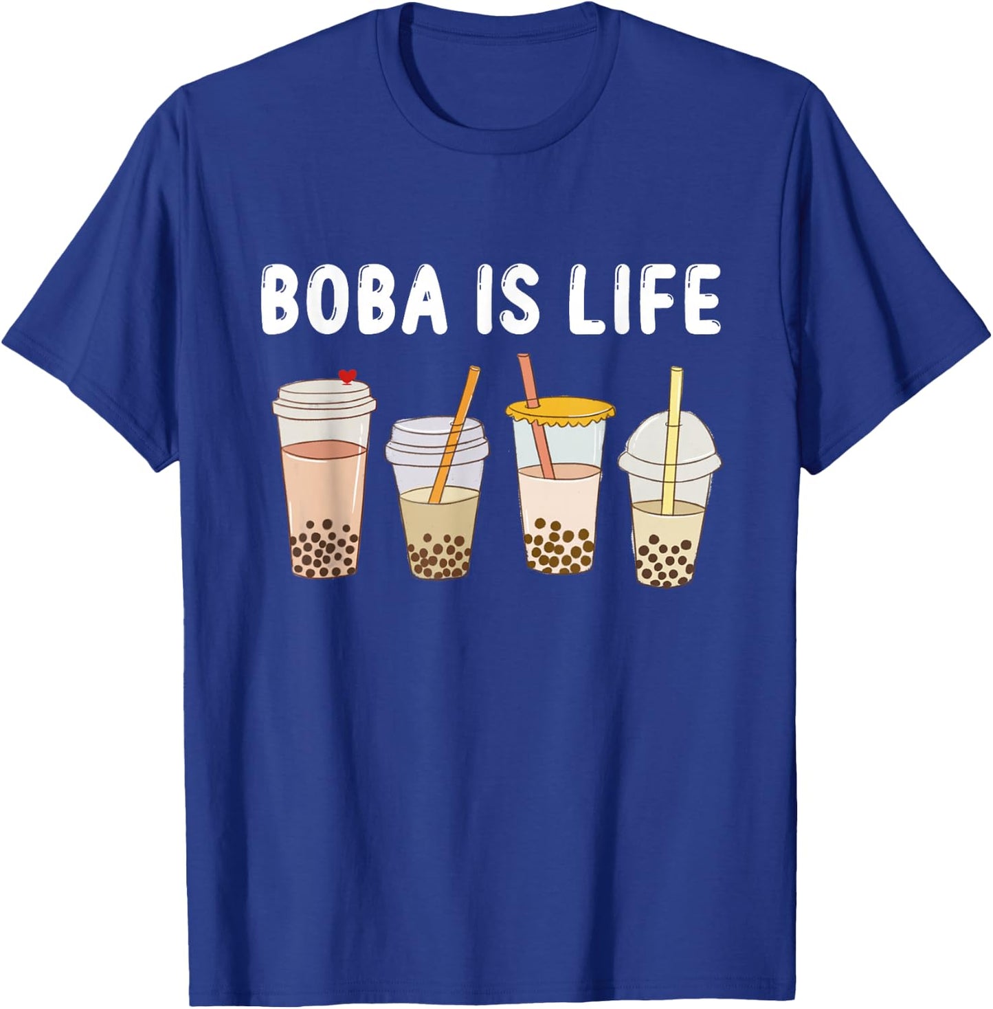 Boba is Life Funny Kawaii Bubble Milk - Bubble Tea Boba Tea T-Shirt - T-Shirt | Royal