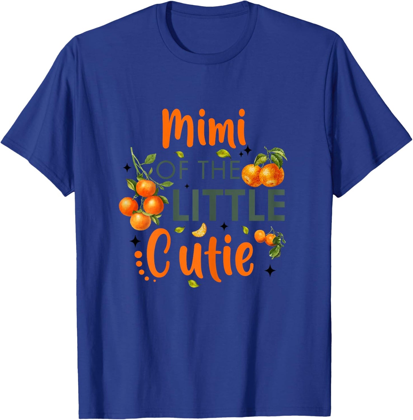 Mimi Of The Little Cutie Orange 1st Birthday Party T-Shirt - T-Shirt | Royal