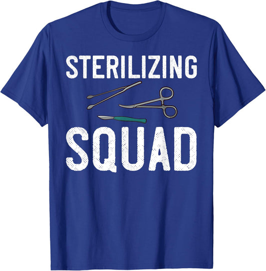 Sterile Processing Technician Certification Manager Tech T-Shirt - T-Shirt | Royal