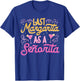 Last Margarita as a Senorita -Bachelorette Party Group Funny T-Shirt - T-Shirt | Royal